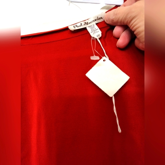 NWT Paul Alexander 100% silk blouse - Picture 3 of 4